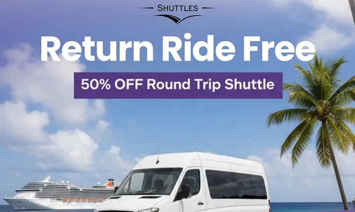 50% OFF Private Shuttle from Orlando to Port Canaveral! Book NOW!