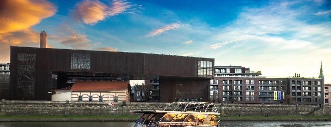 Krakow sightseeing catamaran cruise on the Vistula River