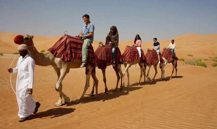 Morning Camel Trekking Safari from Dubai