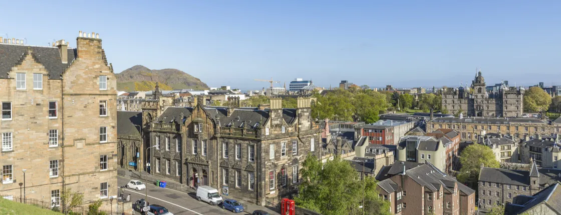 City Sightseeing hop-on hop-off bus tour of Edinburgh