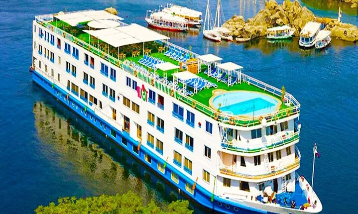 4Day Nile Cruise Itinerary: Aswan to Luxor,Abu Simbel and Balloon