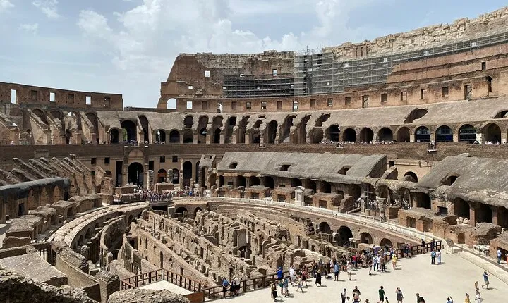 Exclusive Colosseum Arena Floor Private Tour Guide