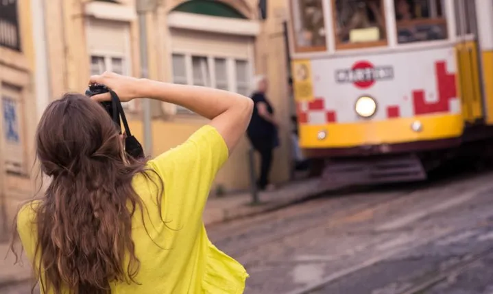 Photograph Lisbon Walking With a Local Photographer