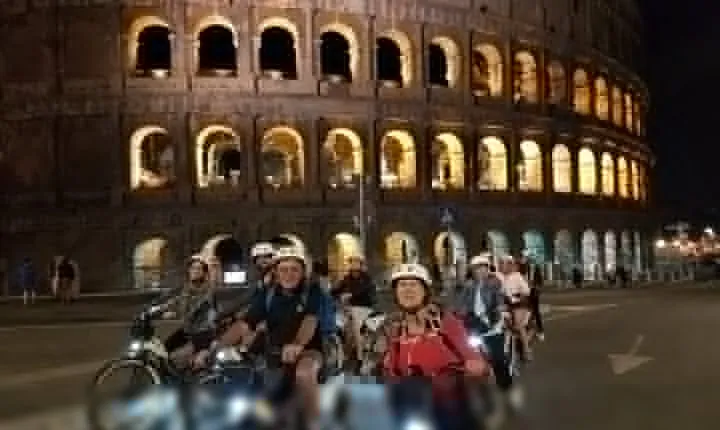Rome by Night eBike Tour with Pizza Option
