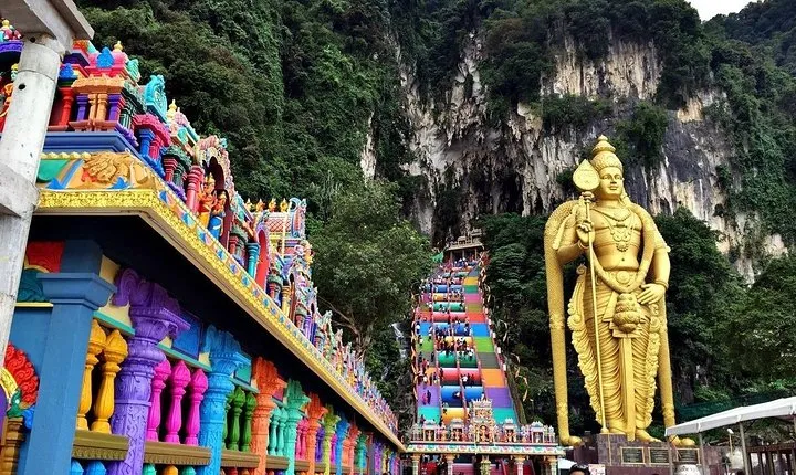 Malaysia Kuala Lumpur Suburbs and Batu Caves