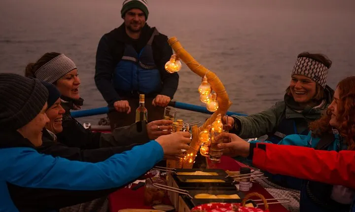 Interlaken and Chocolate Fondue Float in Zurich