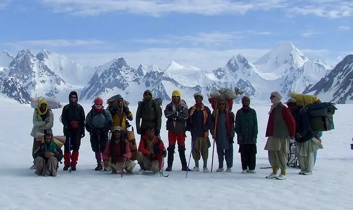 Snow Lake Hispar La Trek Pakistan