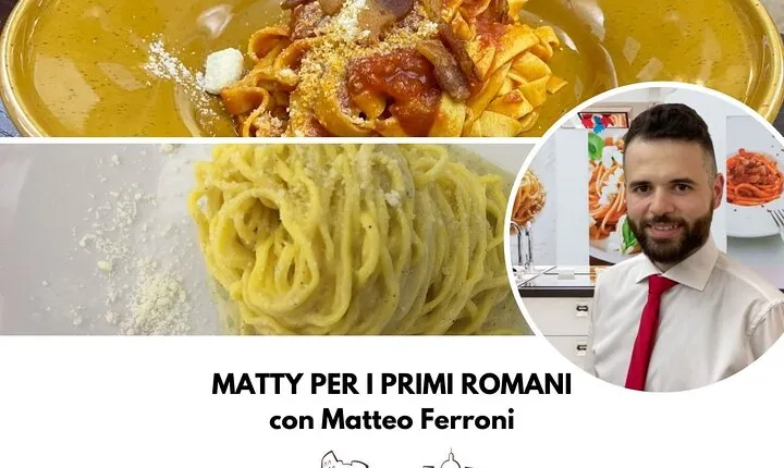 Roman Pasta Making Class Carbonara, Amatriciana, Cacio and pepe