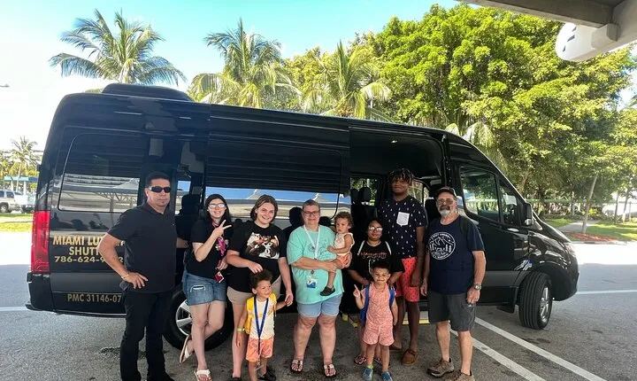 Miami Airport or Hotel to Orlando Van up to 14pax