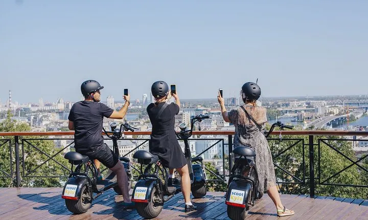 Essential Kyiv Fat Tire Electric Scooter Tour