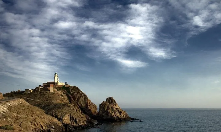 Cabo de Gata Natural Park from Roquetas, Aguadulce & Almeria