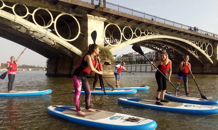Seville Paddle Surf Sup in the Guadalquivir River