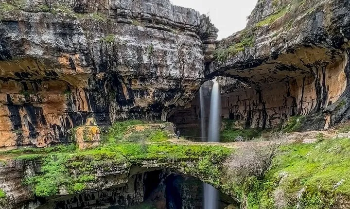 Lebanon's Triple Delight: Jeita Grotto, Harissa & Baatara Gorge