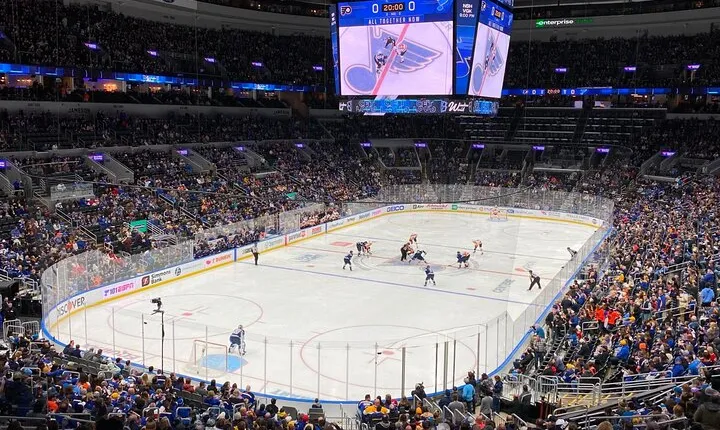 St. Louis Blues Ice Hockey Game Ticket at Enterprise Center
