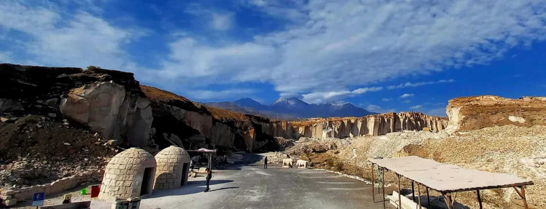 Sillar route with Culebrillas Canyon half-day tour from Arequipa