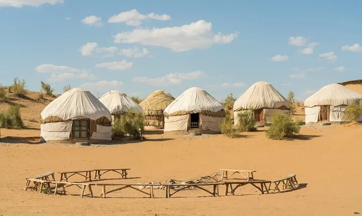 Desert Yurt Camp tour - 2 days (shared)