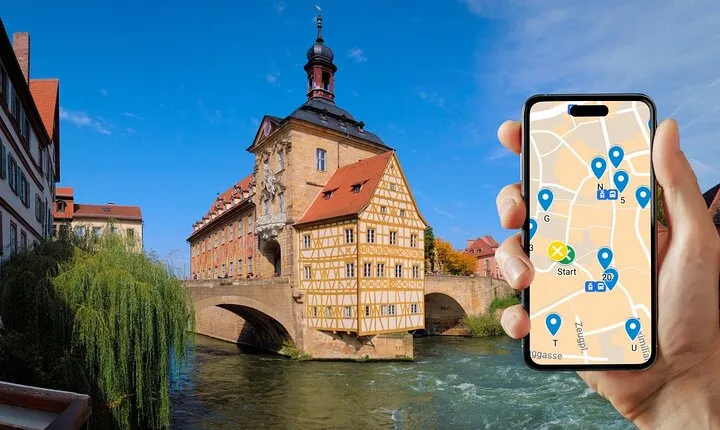 Self-guided scavenger hunt and city game in Bamberg