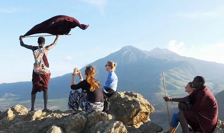 Climb the holy mountain of the Maasai