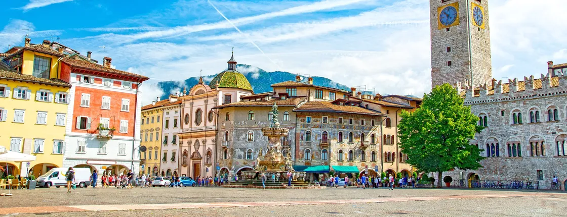 Trento audio guide with TravelMate app