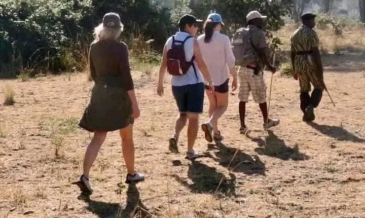 Walking Safari of Mosi-oa-Tunya National park, Livingstone Zambia