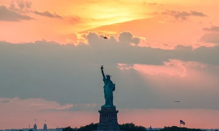 Statue of Liberty and Ellis Island Sunset Cruise