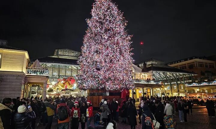 London Christmas Lights Walking Tour