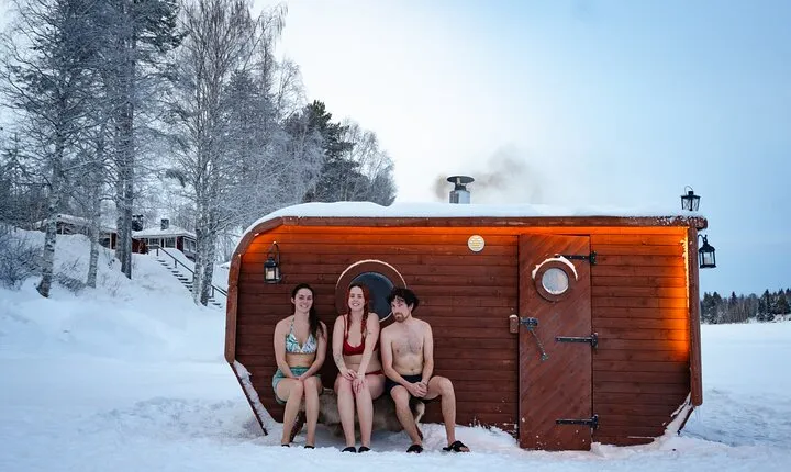 Unique Sauna on Ice Experience in Rovaniemi