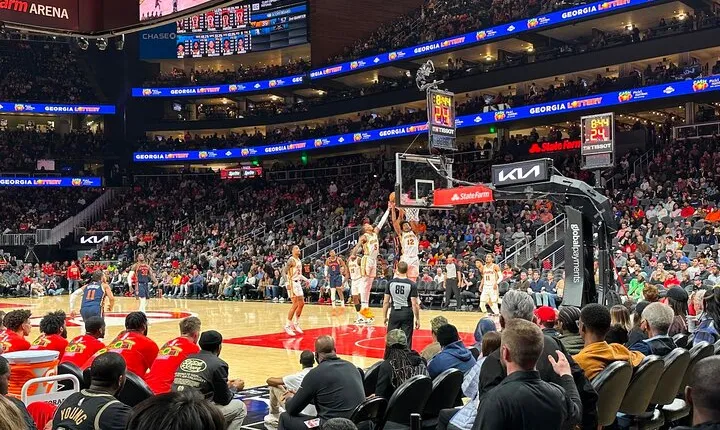 Atlanta Hawks Basketball Game at State Farm Arena