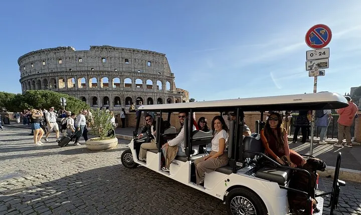 Rome Highlights: Golf Cart Tour with a Local Guide