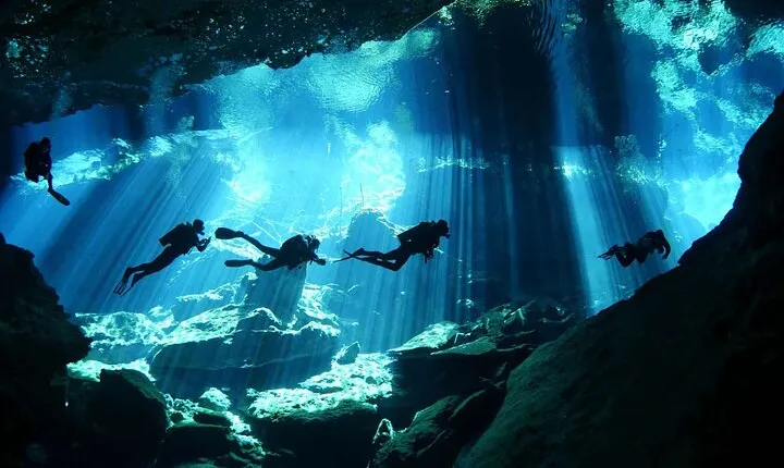 Scuba Diving in the Mystical Cenotes of Tulum