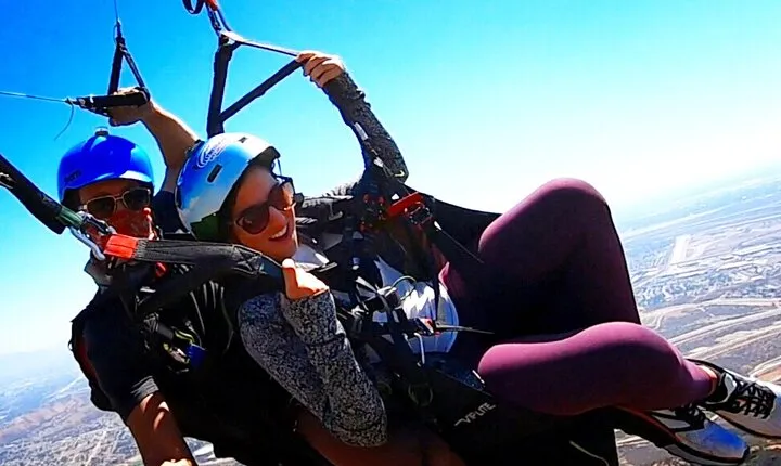 Paragliding Tandem Flight in San Bernardino California