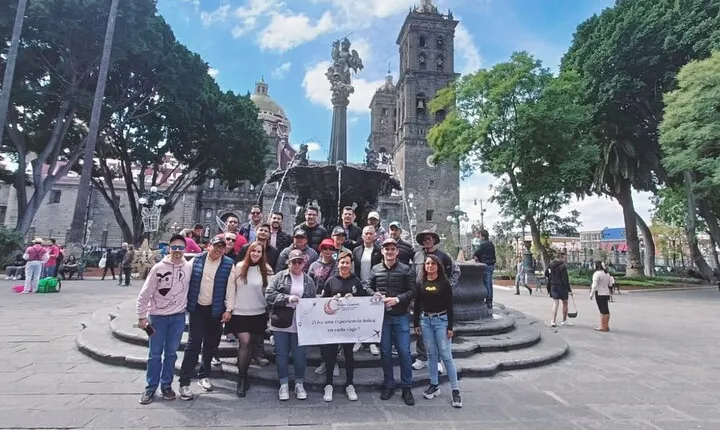 Walking tour of the city of Puebla