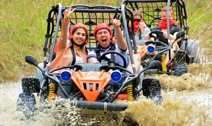 "Action-Packed Day: Quad or Buggy Safari and Rafting!"