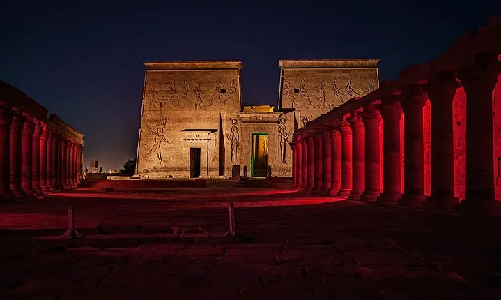 Philae Temple Sound and Light Show in Aswan