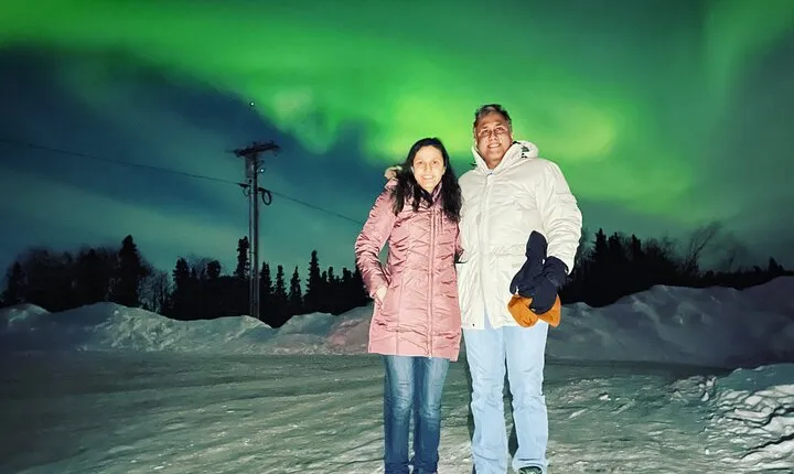 Vip Aurora Adventure from Fairbanks