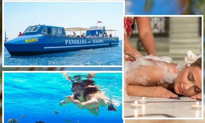 Semi-Submarine Snorkeling Thrills & Turkish Bath Bliss - Hurghada
