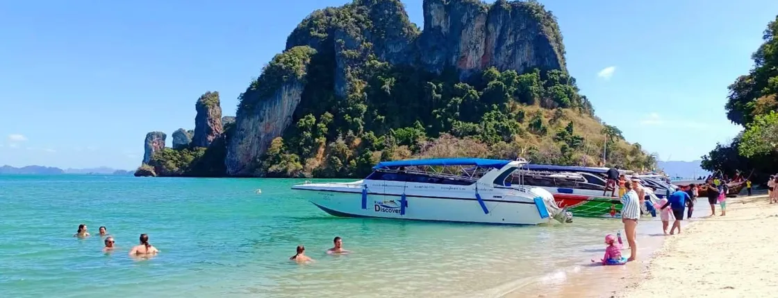 Hong, Phak Bia and Lading Islands Tour by Speedboat