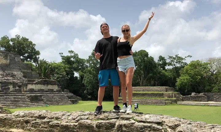 PRIVATE Belize Cave tubing & Altun Ha Mayan Temples with lunch