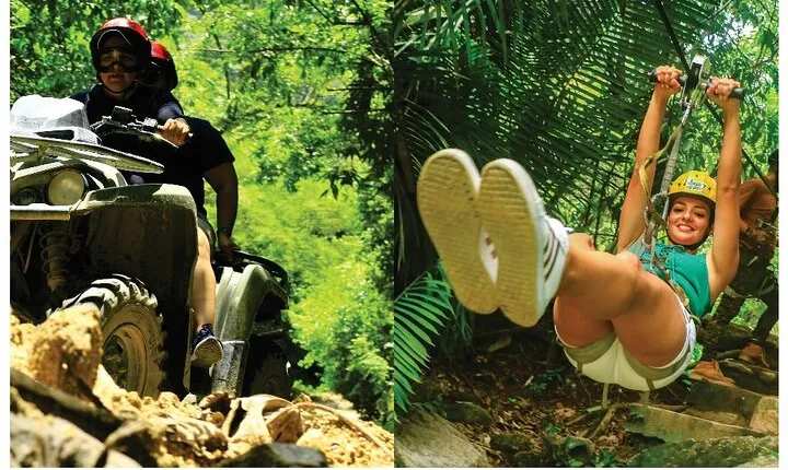 Puerto Vallarta ATV ZIP LINE Combo Adventure