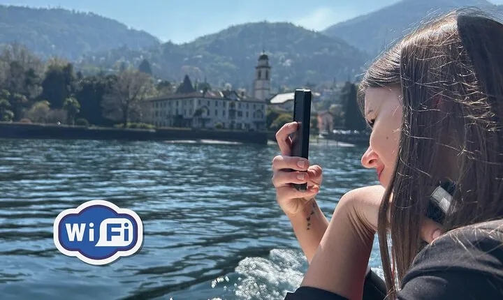 From Milan: Lugano, Bellagio & Como exclusive Boat Tour, HQ WI-FI