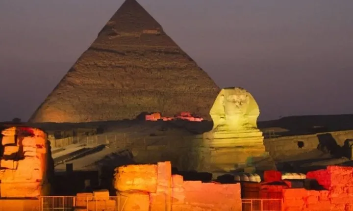 Sound&Light show at Giza Pyramids and Nile Dinner Cruise