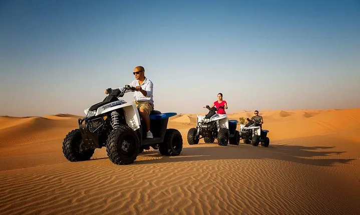 Morning Desert Safari with Quad Bike Tour Abu Dhabi