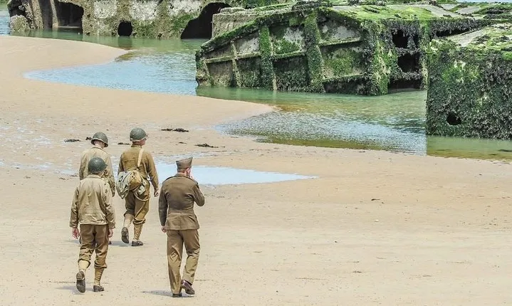 Main sites of the US landing in Normandy private tour