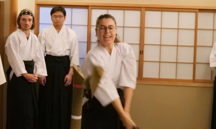 Kyoto Samurai Discovery Samurai Sword Test Cutting Training