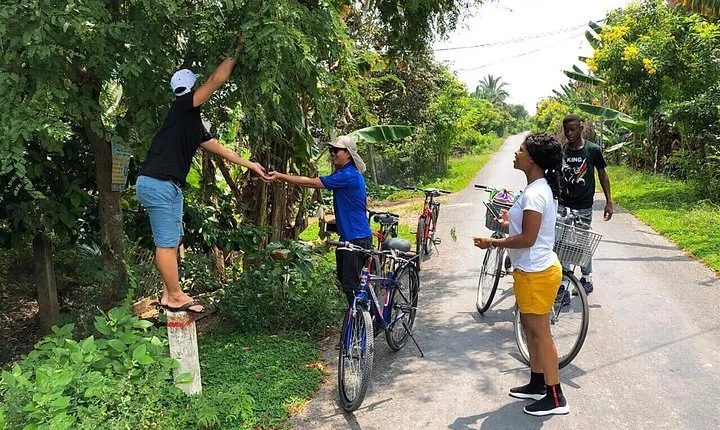Non-Touristy Mekong Delta with Biking in Ben Tre Private Tour