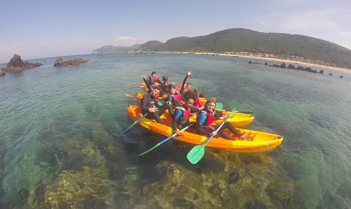 Kayak Route + Snorkel in Cantabria