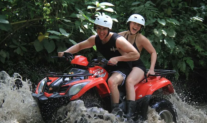 Bali ATV Quad Bike and Water Rafting Include Lunch and Transfer