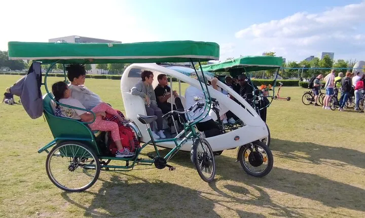 Rickshaw- World War 2 Government Area-Tiergarten Park-River Spree