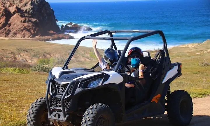 Private RZR tour, handmade quesadillas and Pacific Arch!