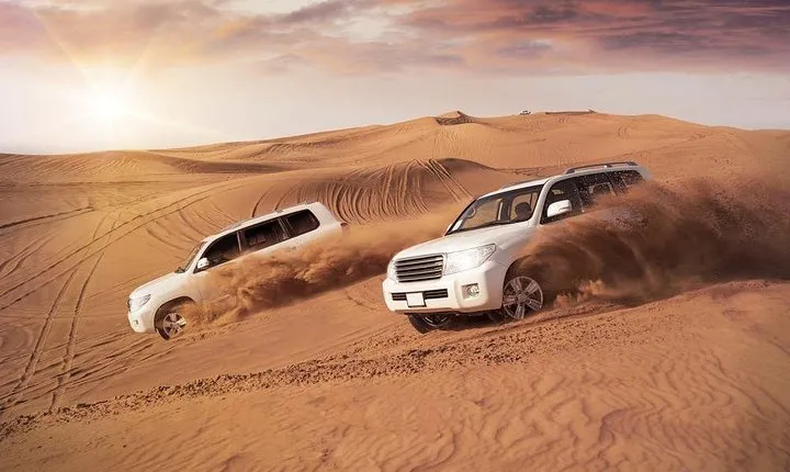 Qatar Desert Safari Adventure Experience .